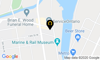Watson's Tackle House in Owen Sound map