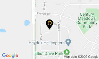 Watters Contracting in Camrose map