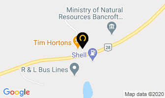 Watts Sutherland Auto Body Ltd in Bancroft map