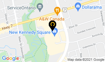 Wave Salon Inc in Markham map