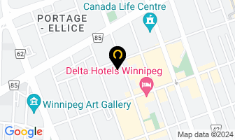 Wawanesa Insurance in Winnipeg map