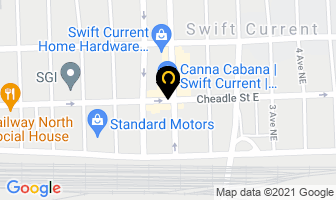 Wawanesa Mutual Insurance Co in Swift Current map