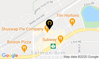 Wearabouts in Salmon Arm map