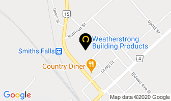 Weatherstrong Building Products in Montreal map