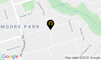 Weaver Molly Dr in Orillia map
