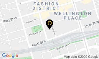 Websters Online Inc in Orillia map
