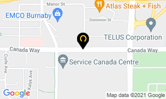 Webtech Wireless in Burnaby map