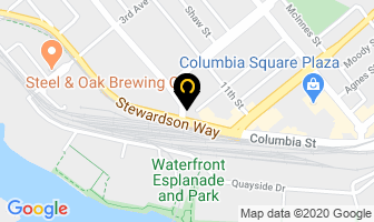 Weinie Motor in New Westminster map