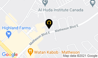 Welch Allyn Canada Ltd in Mississauga map