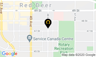 Welch Financial Consulting in Red Deer map