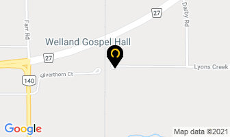 Welland Gospel Hall in Chilliwack map