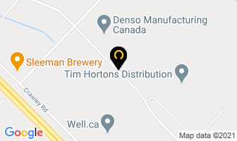 Well.ca Inc in Guelph map