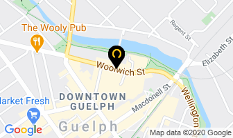 Wellington Catholic District School Board Board Ofc in Guelph map