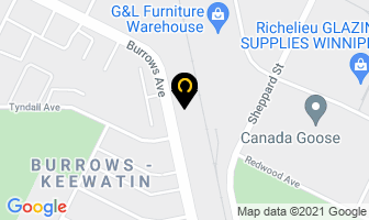 Wellington Fine Coffees in Winnipeg map