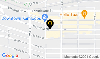 Wells Fargo Financial in Kamloops map