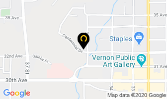 Wells Gray Tours Ltd in Vernon map