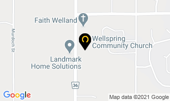 Wellspring Community Church in Chilliwack map