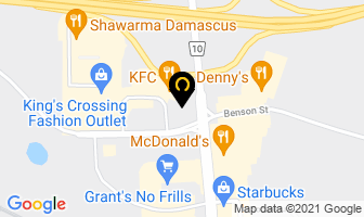 Wendy's in Kingston map