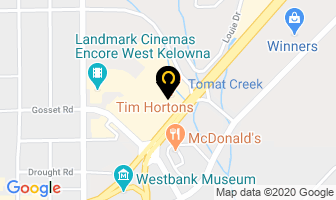 Wendy's in Central Okanagan map