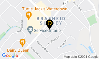 Wentworth Condominium Corporation 293 in Hamilton map