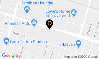 Wesco Distribution Canada in Hamilton map