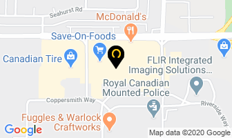 Wesco Glass in Iroquois Falls map