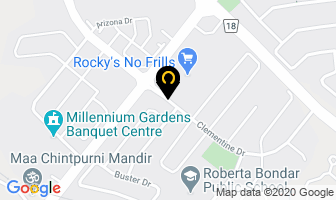 West Brampton Clinic in Brampton map