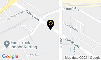 West Can Auto Parts in Langley map