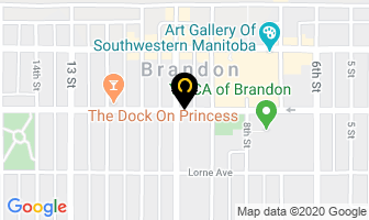 West-Can Human Resources Solutions in Brandon map