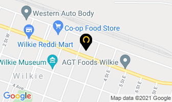 West Central Pelleting Ltd in Wilkie map