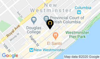 West Coast Court Bailiffs Inc in New Westminster map