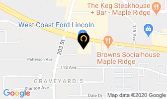 West Coast Ford Lincoln in Stratford map