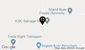 West Coast Labels Ltd in Timmins map