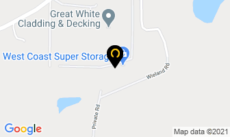 West Coast Super Storage Ltd in Sooke map