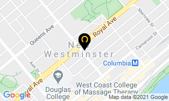 West Coast Title Search in New Westminster map