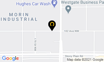 West Edmonton Used Cars in Edmonton map