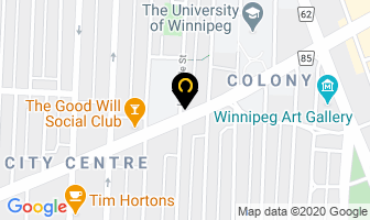 West End Biz Inc in Winnipeg map