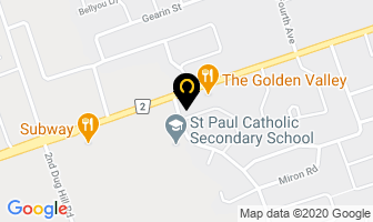 West End Dental Centre in Quinte West map