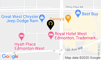 West End Detail Centre in Kenora map