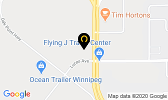 West End Tire in Winnipeg map