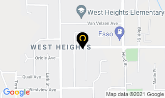 West Heights Gospel Chapel in Mission map