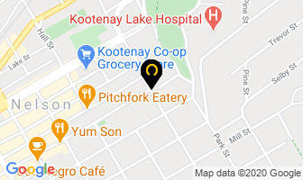 West Kootenay Mobile Foot Care in Nelson map
