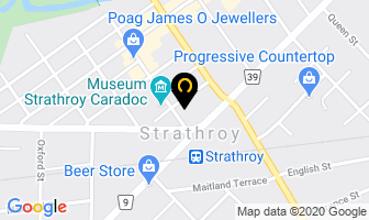 West Middlesex Walk In Clinic in Strathroy map