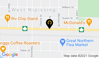 West Nippissing Auto Glass in Sturgeon Falls map