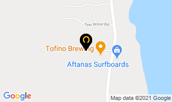 West Pacific Seafoods in Tofino map