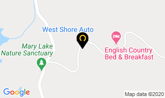 West Shore Auto in Victoria map