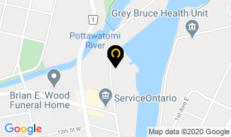 West Side Boat Launch in Owen Sound map