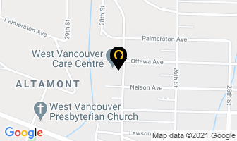 West Vancouver Care Centre in West Vancouver map