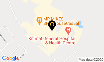 West Wahl Van Wyk in Kitimat map