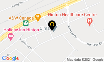 West Yellowhead Law Office in Hinton map